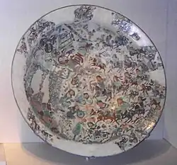 Grand plat, fin du XIIe&nbsp;siècle, début du XIIIe&nbsp;siècle, Freer Gallery of Art.