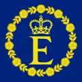 Étendard personnel d'Élisabeth II.