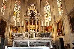 Le choeur de l'église.