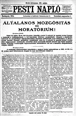 Image illustrative de l’article Pesti Napló