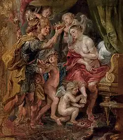 Alexandre et Roxane, Pierre Paul Rubens.