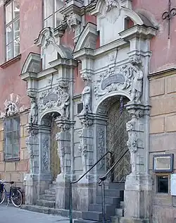 Le double portail vers Munkbron