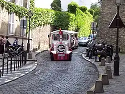 Le Petit train de Montmartre.