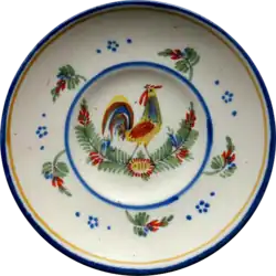 Petite assiette, fin du XIXe&nbsp;siècle