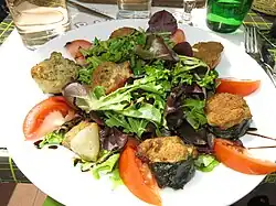 Petits farcis niçois (cuisine niçoise).