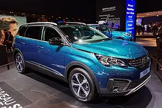 Peugeot 5008 en 2016.