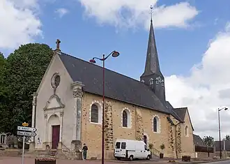 L'église Saint-Jean-Baptiste.