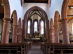 Intérieur de l'égliseSaints-Pierre-et-Paul.