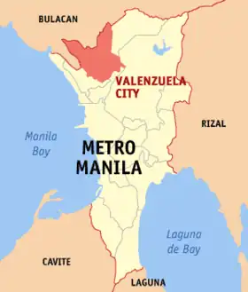 Localisation de Valenzuela