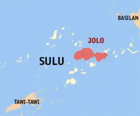 Carte de Jolo.