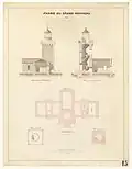 Phare du Grand Rouveau - plans.