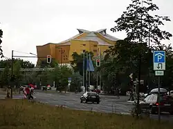 Vue extérieure de la salle de musique de chambre