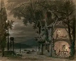 Rigoletto, (acte III), 1885, palais Garnier.