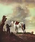 Le Pommelé de Philips Wouwerman.