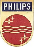 Logo (blason) de Philips de 1938 à 1968.