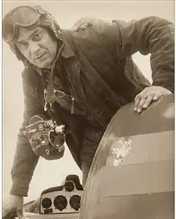 Description de l'image Photo jean falloux pilot de Chasse USA.jpg.