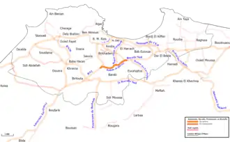 Carte de la route dénommée {{{nom}}}