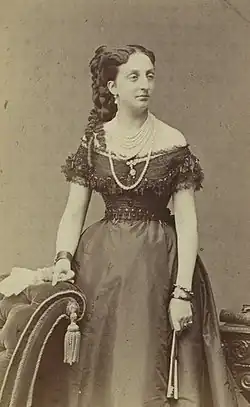 Marie-Isabelle d'Orléans, épouse de Philippe d'Orléans.