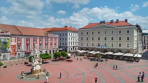 La Place de la Liberté à Timisoara