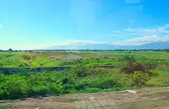 Pic la Selle, vu de la plaine de Cul-de-Sac.