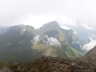 Vue du pico 31 de Março.