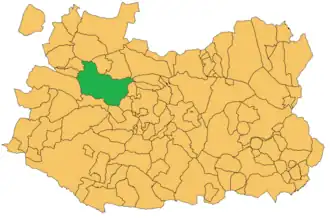 Localisation de Piedrabuena