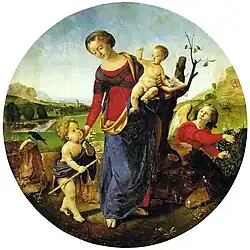 Madone, 1500. Musée d'Art de São Paulo.