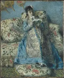 Camille Monet lisant, 1872,Clark Art Institute, Williamstown.