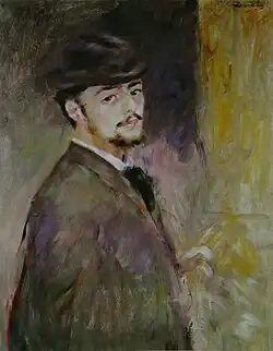 Autoportrait, 1876,Cambridge, Fogg Art Museum.