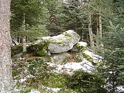 La pierre à sacrifices.