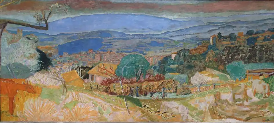 Paysage au Cannet, 1928 – Musée d'Art Kimbell, Fort Worth.