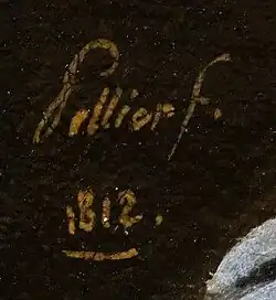 signature de Pierre Edme Louis Pellier
