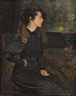 Portrait de Marcelle Jeanniot à quinze ans