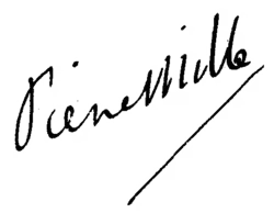 signature de Pierre Mille