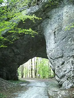 Tunnel romain du col de Pierre Pertuis