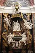 Tombeau de Grégoire XV (1621-1623) à l’église Saint-Ignace-de-Loyola.