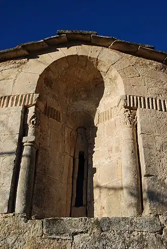 La fenêtre absidiale.