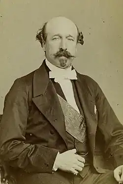 Charles, duc de Morny, vers 1860.
