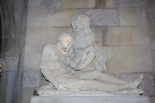Etain, piéta de Ligier Richier (XVIe&nbsp;siècle).