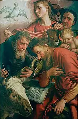 Pieter Aertsen, Les Quatre Évangélistes