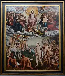 Pieter Pourbus, Le Jugement dernier, 1551.