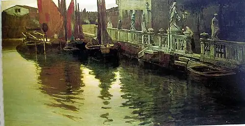 La Campana della Sera, 1893musée Revoltella