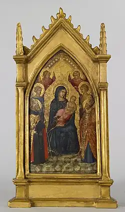 La Vierge et l'Enfant avec les Saints et les Anges, Baltimore, Walters Art Museum.