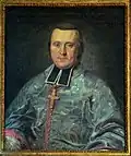 Portrait of Pigneau de Béhaine, 1787, by Maupérin.