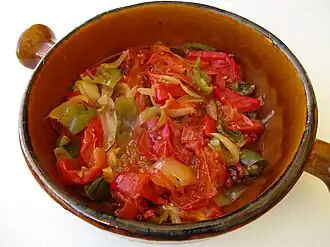 Piperade.