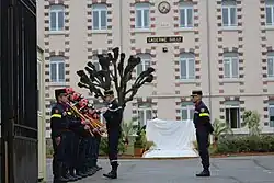 Piquet d'honneur - UIISC1, 2017.