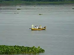 Le río Paraguay à son passage par Mariano Roque Alonso.