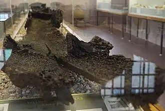 Pirogue monoxyle du musée de Toul (IIe&nbsp;siècle)