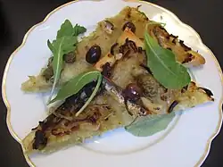 Avec de la roquette.