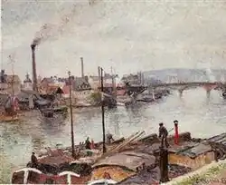 En 1883, par Camille Pissarro.
